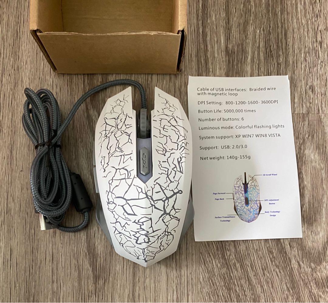 Gaming mouse RGB gamestart, Computers & Tech, Parts & Accessories