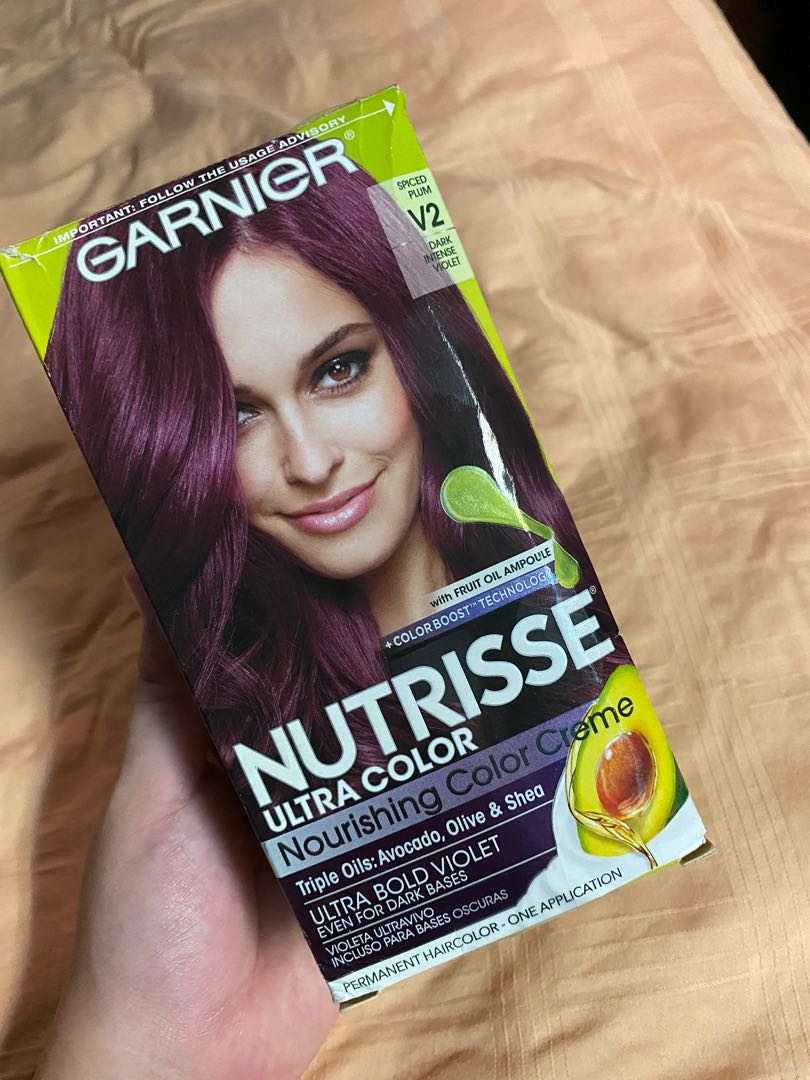 Garnier Nutrisse Ultra Color Bold Violet, Beauty & Personal Care, Hair on  Carousell
