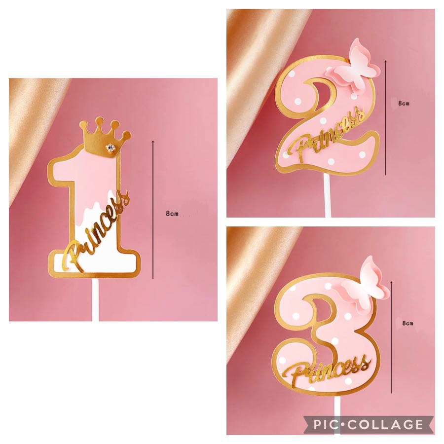 Gold Number 9 Cake Topper/Happy Birthday Cake Topper/ 7th Birthday/Gold Cake  Topper/Crown/Cutout Cake Topper/Number Cake Topper : Amazon.in: Toys & Games