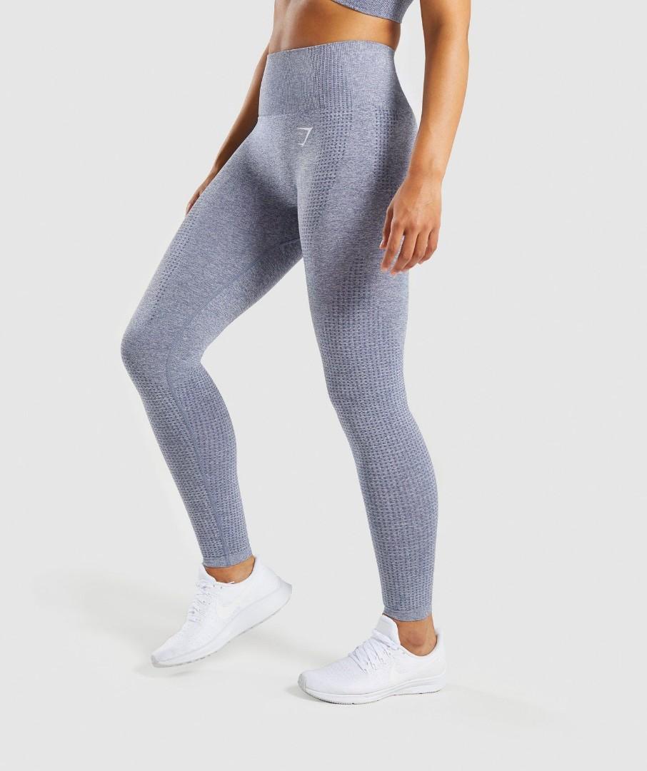 Vital seamless leggings steel blue marl new arrivals