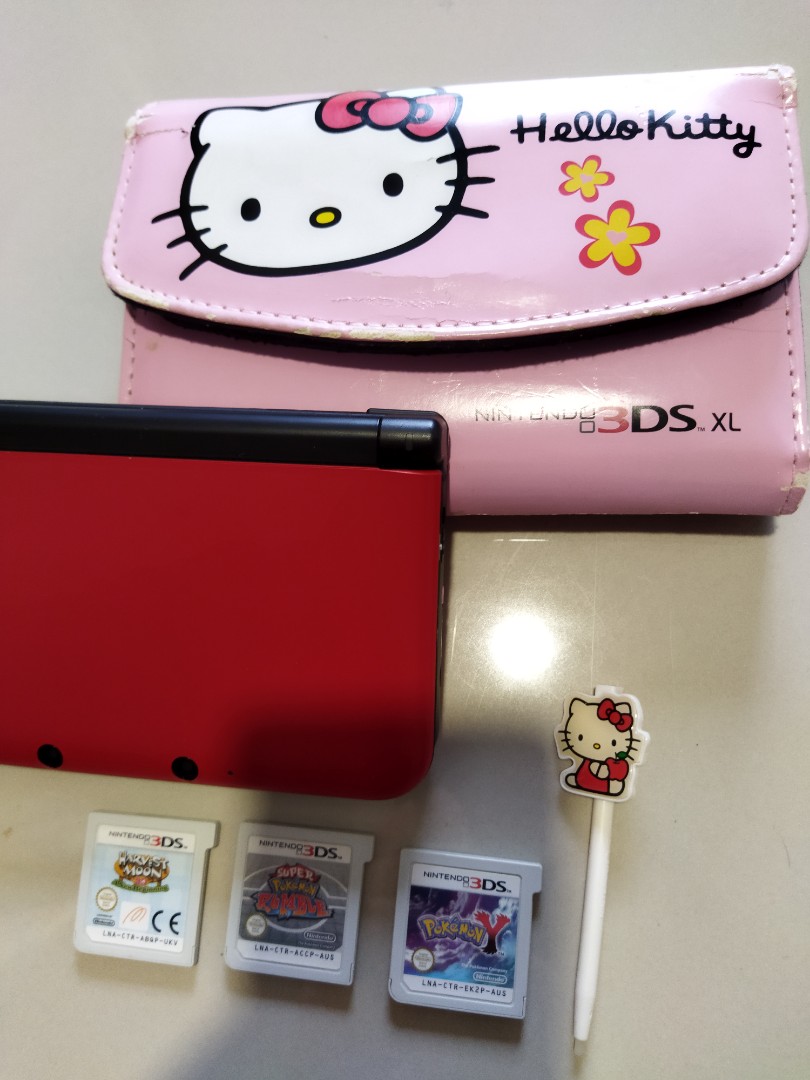 Hello kitty 3ds discount xl case