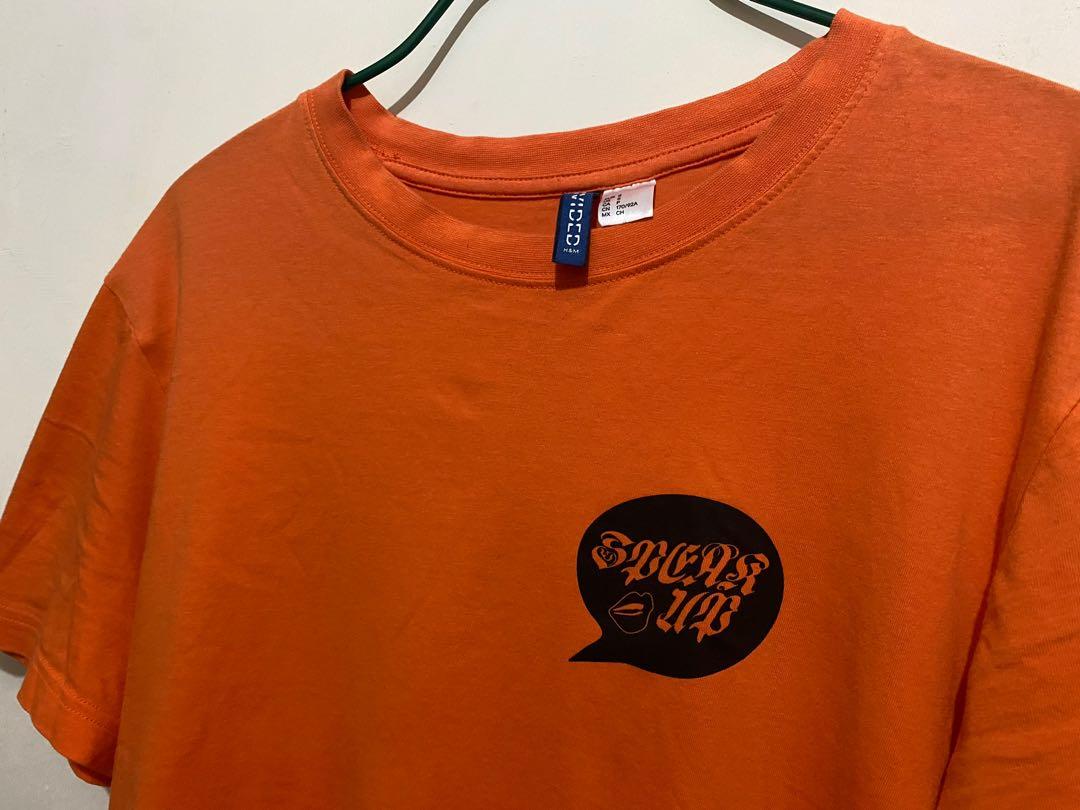 Orange shirt h&m shop