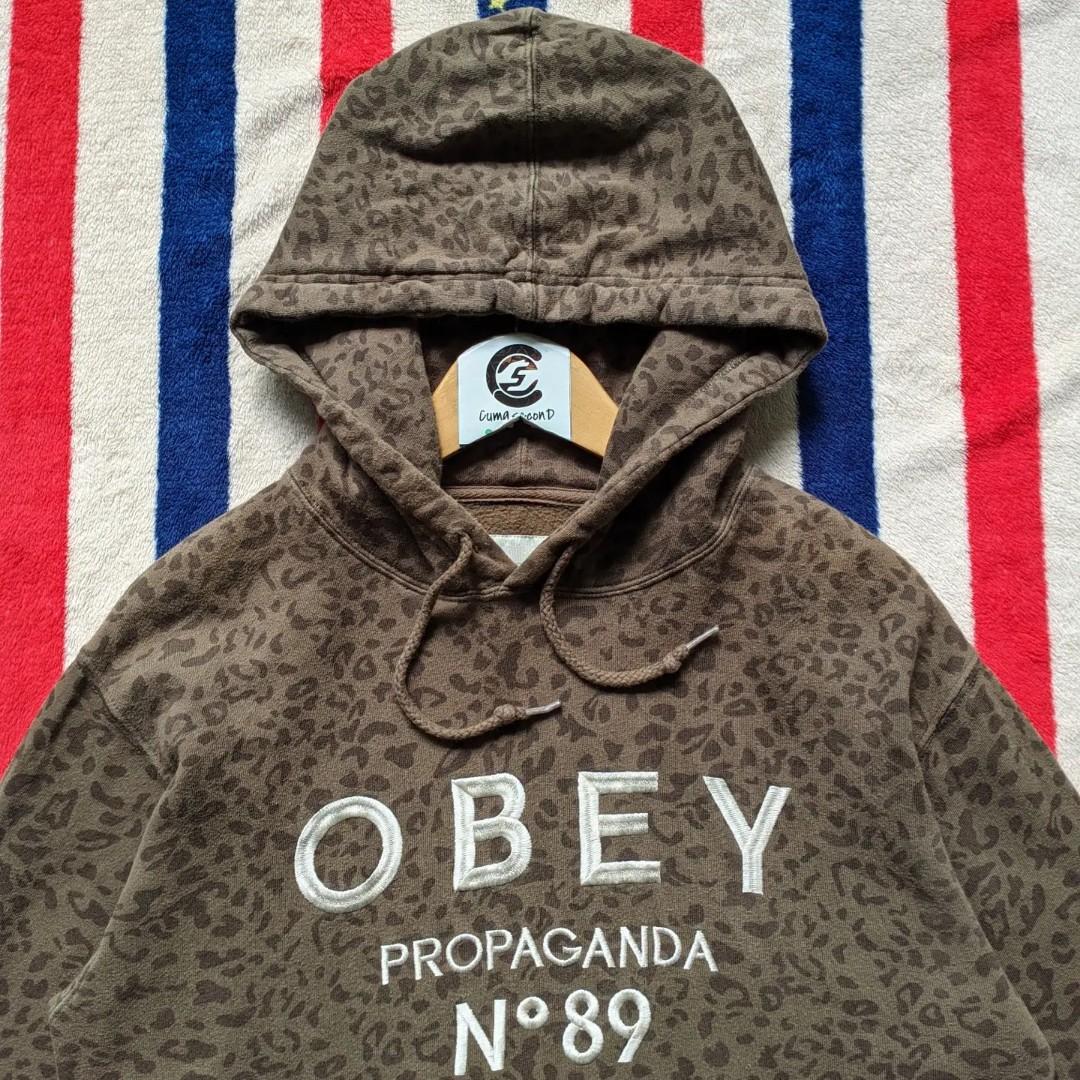 Obey leopard hoodie on sale