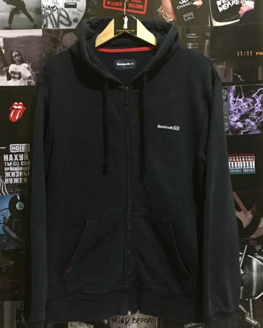 Hoodie Zipper Reebok Classic 100%Ori 