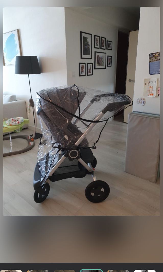 Joie pushchair rain cover sale