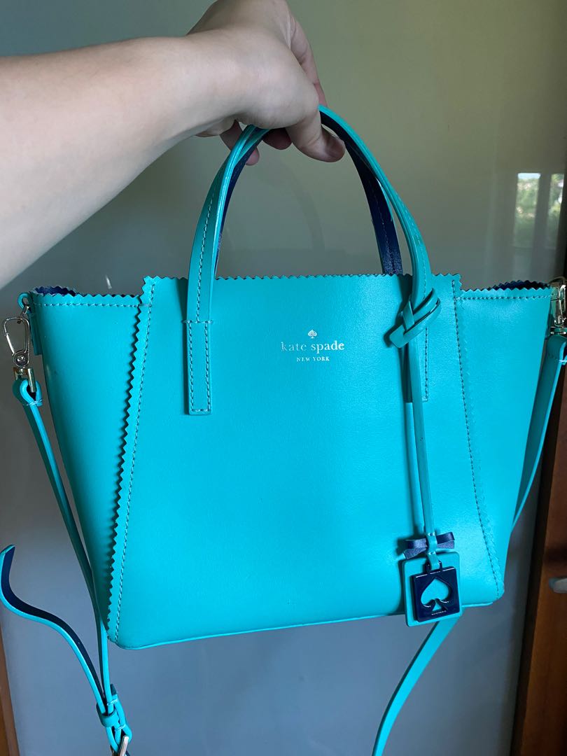 tiffany blue kate spade purse