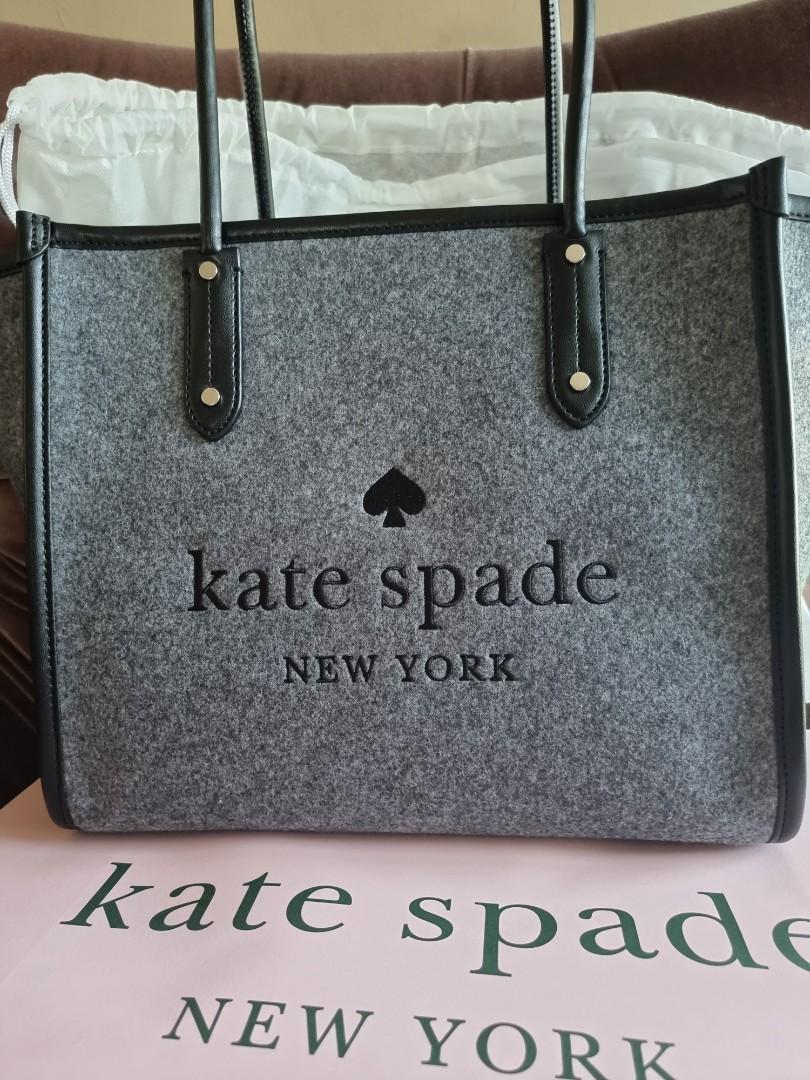 kate Spade ella felt tote bag