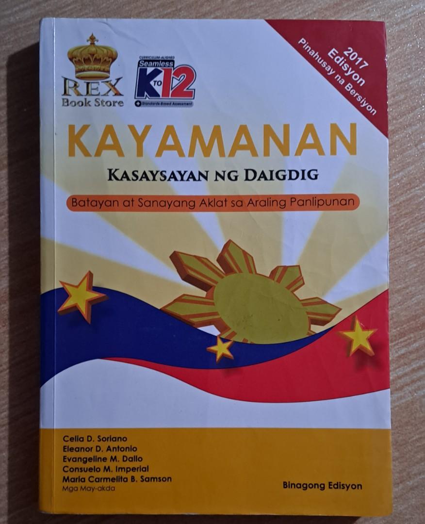 Kayamanan Kasaysayan Ng Daigdig Grade 8 Hobbies And Toys Books And Magazines Textbooks On Carousell 2282