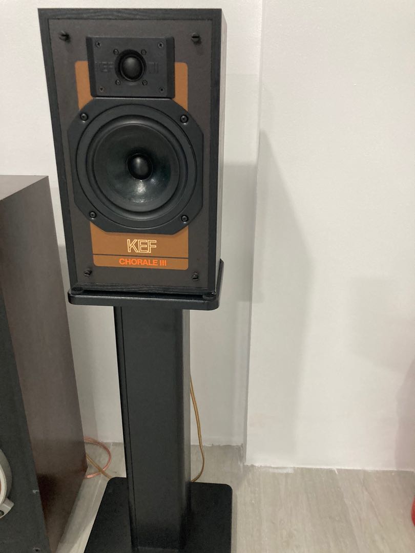 KEF BOOKSHELF SPEAKERS, Audio 