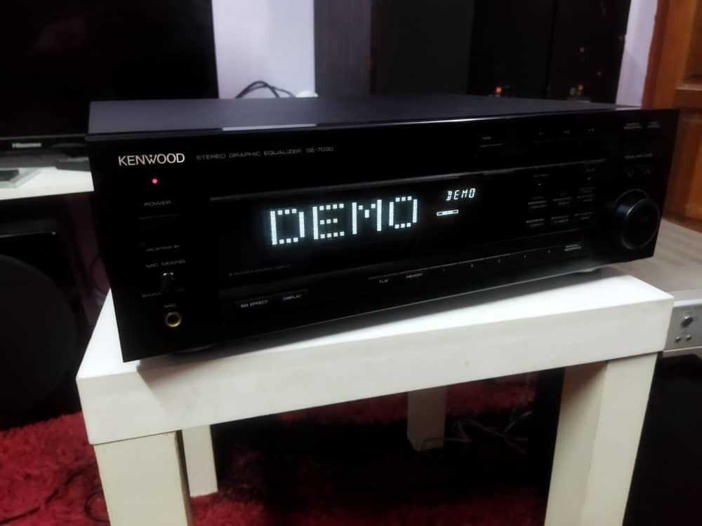 KENWOOD EQUALIZER GE7030 STEREO GRAPHIC FOR SPAREPART/ SERVICES, Audio