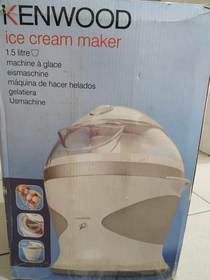 Kenwood Ice Cream/ Gelato Maker Machine, TV & Home Appliances, Kitchen Appliances, Coffee