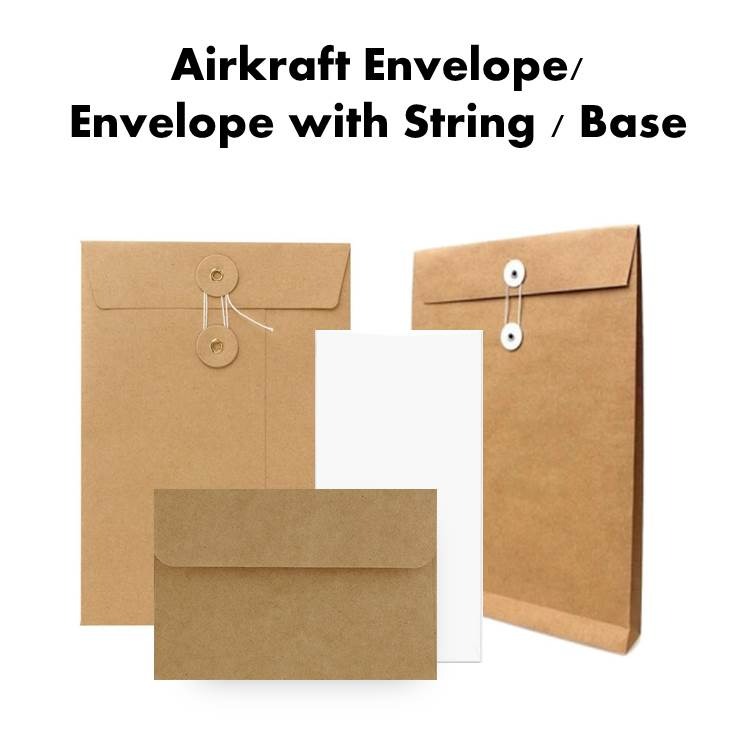 Kraft Envelope/Airkraft/Bubble/Letter/Reusable String Envelopes ...