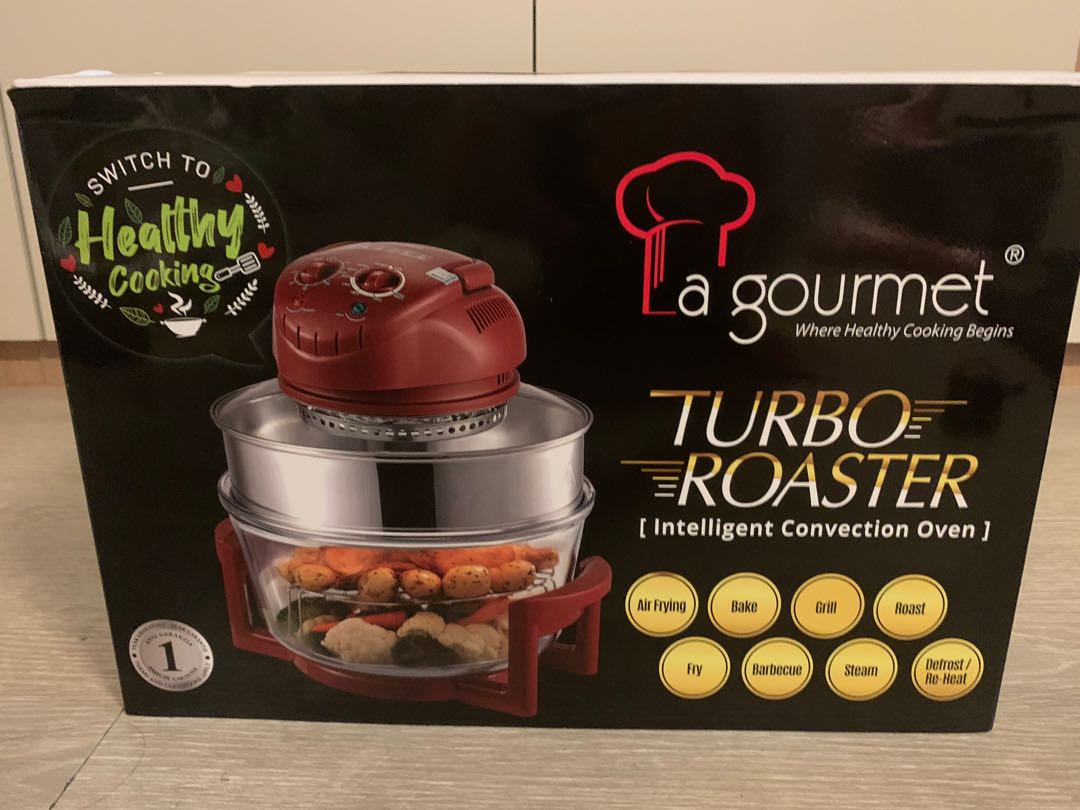 La gourmet hot sale turbo roaster