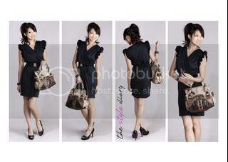 Lauran Conrad Inspired Drape work dress The Style Diary