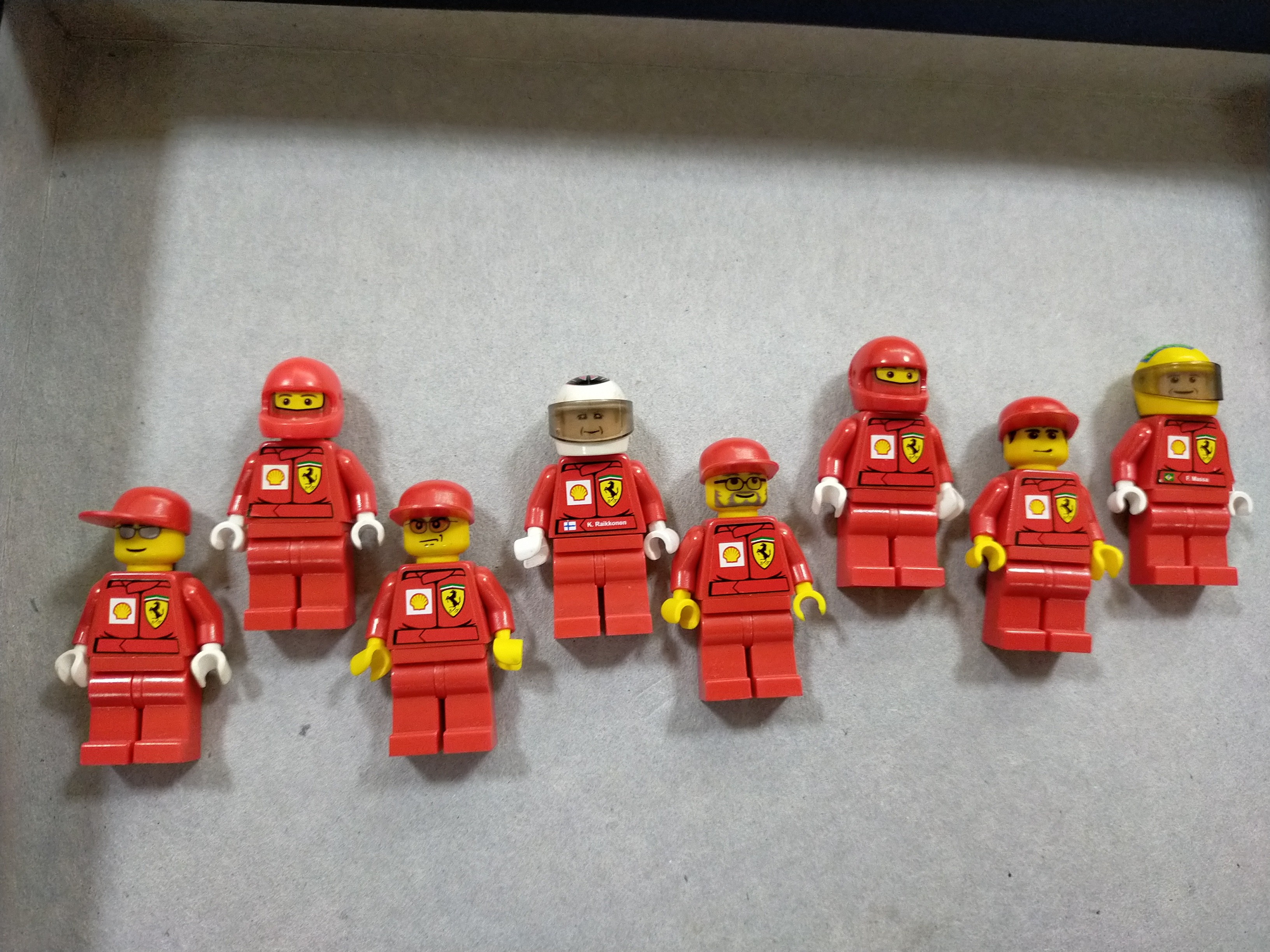 Lego ferrari minifigures sales