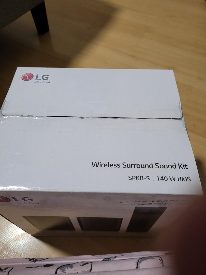 LG wireless surround sound kit, TV & Home Appliances, TV