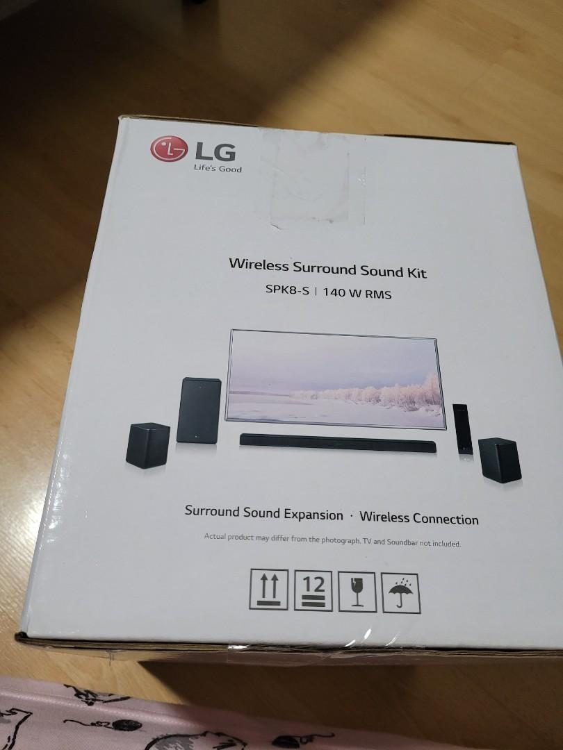 LG wireless surround sound kit, TV & Home Appliances, TV