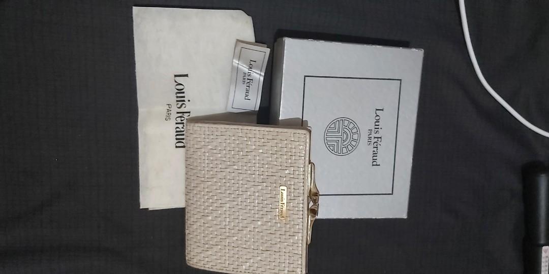 BRAND NEW! Louis Feraud Wallet With Tags + Carry Bags - RRP $1,360 - FREE  POST!