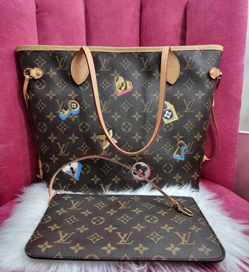LV Neverfull Monogram MM with Date Code, Luxury, Bags & Wallets on Carousell