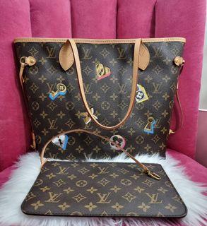 Louis vuitton neverfull MM limited lock and keys
