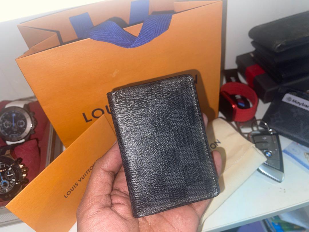 Unboxing and First Look at the Louis Vuitton Pocket Organizer - Damier  Graphite 