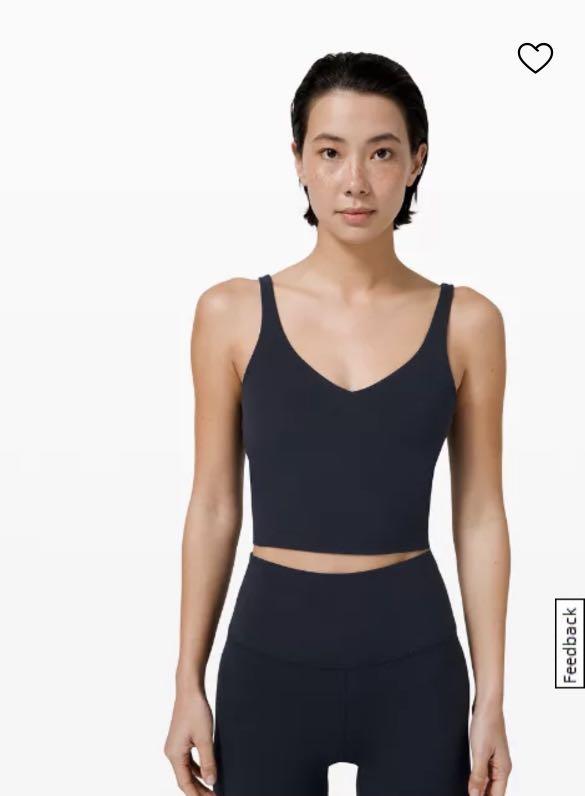 Lululemon Align Waist-Length Racerback in Pastel Blue (Sz 8