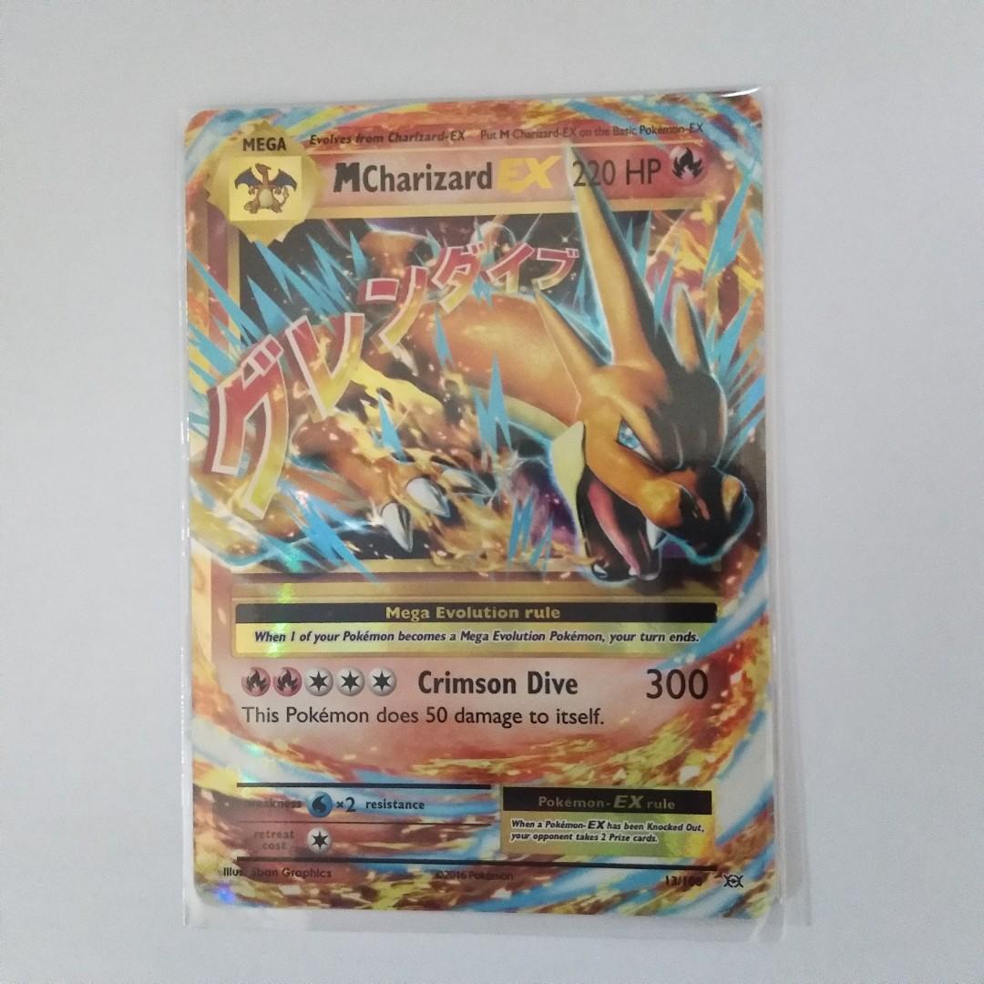  Pokemon - Mega-Charizard-EX (13/108) - XY Evolutions - Holo :  Toys & Games