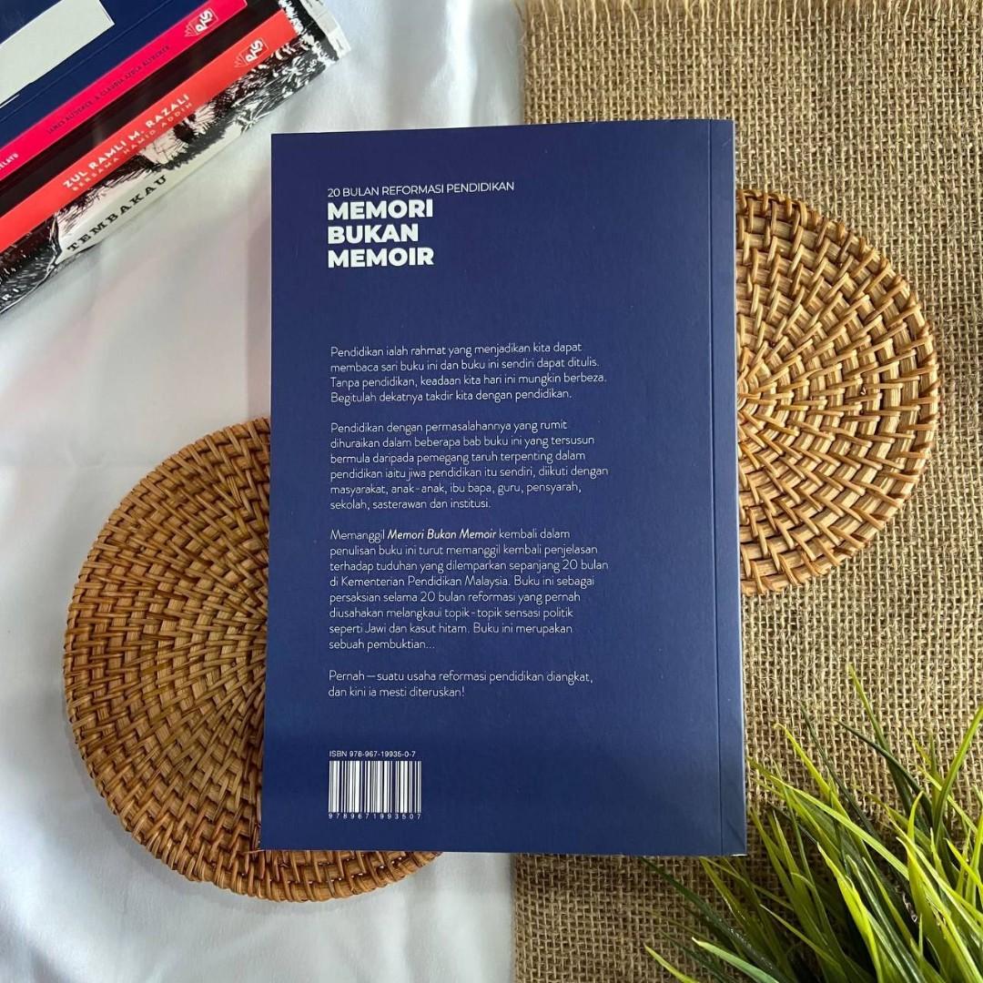 Memori Bukan Memoir, Books u0026 Stationery, Books on Carousell
