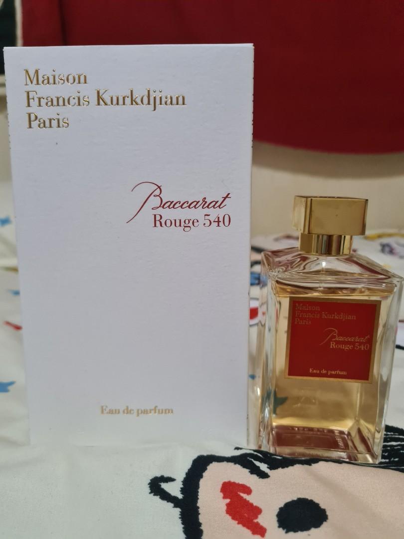 MFK Baccarat Rouge 540 Beauty Personal Care Fragrance