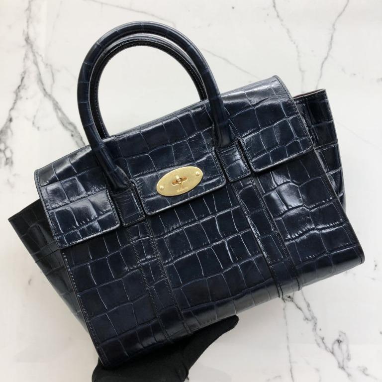 Mulberry bayswater croc print hot sale