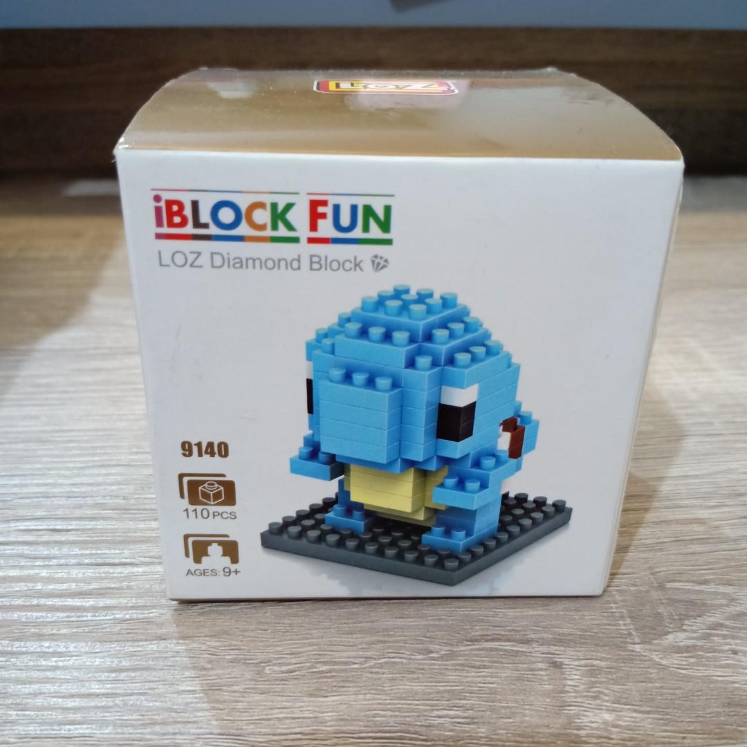 Pokemon Iblock Fun Loz Diamond Block Instructions Nano Block