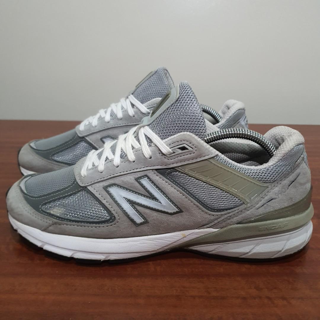 NB 990v5 Grey, Men's Fashion, Footwear, Sneakers on Carousell