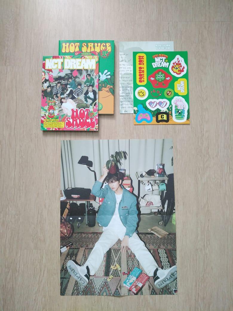 WTS NCT DREAM HOT SAUCE PHOTOBOOK/ RENJUN JEWEL CASE UNSEALED, Hobbies