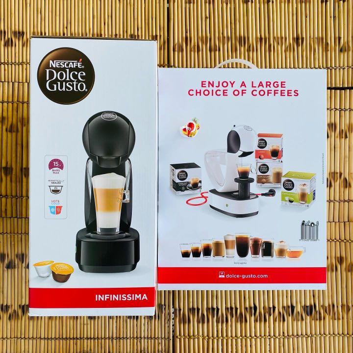 Nescafe Dolce Gusto Infinissima Coffee Machine White or Black, TV