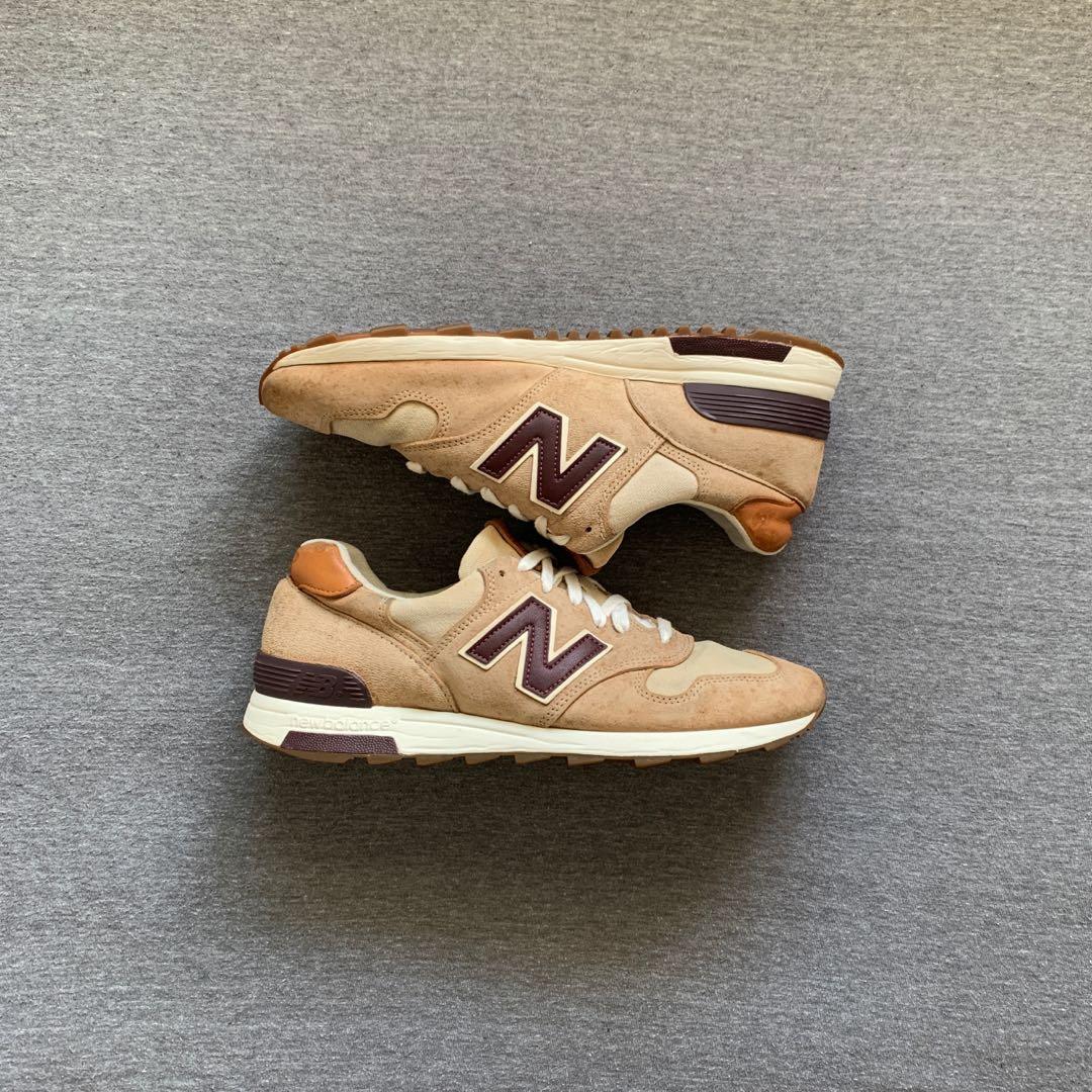 New Balance 1400 Made In USA Tan Suede Men s Fashion Footwear