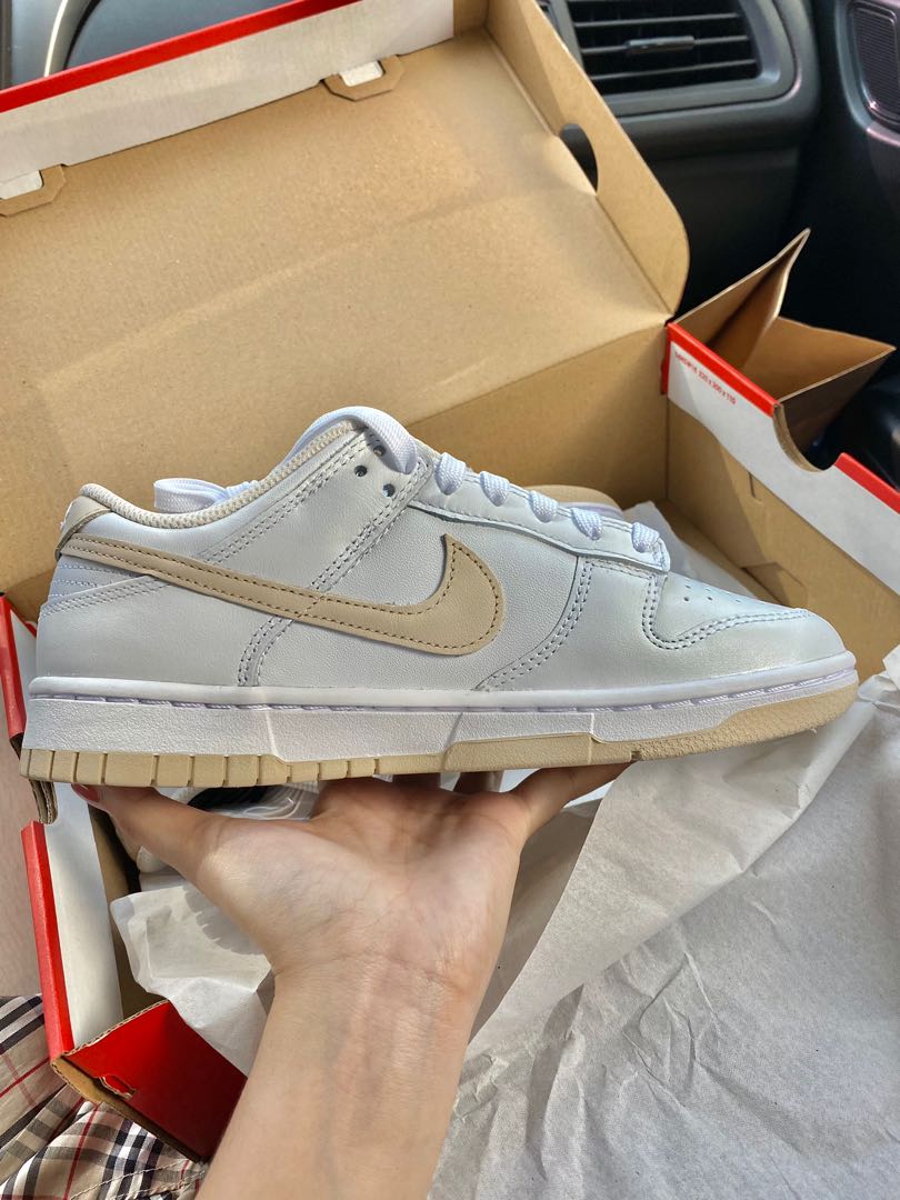 nike dunk pearl white