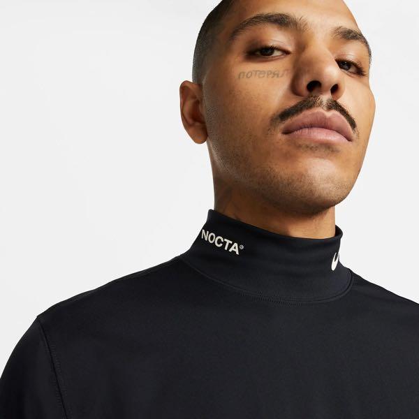 NIKE x NOCTA MOCK NECK TOP, Men's Fashion, Tops & Sets, Tshirts & Polo Shirts on Carousell