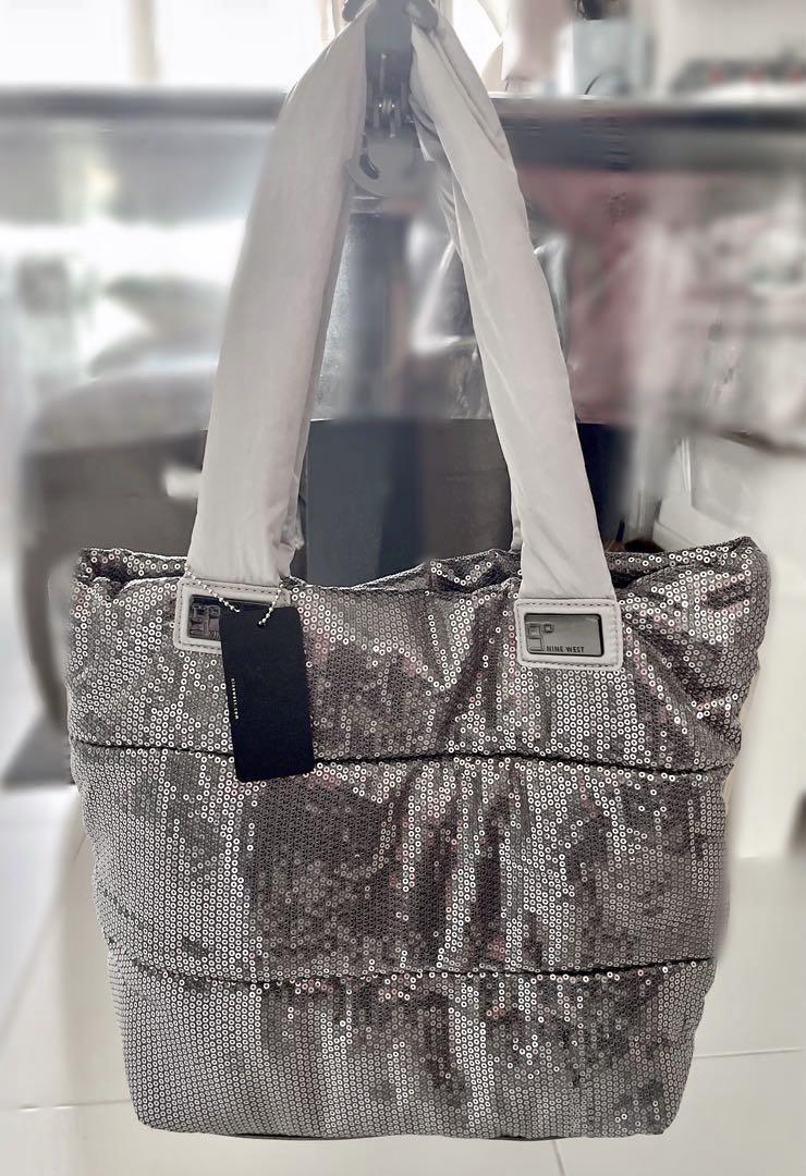 Nine west sequin purse top