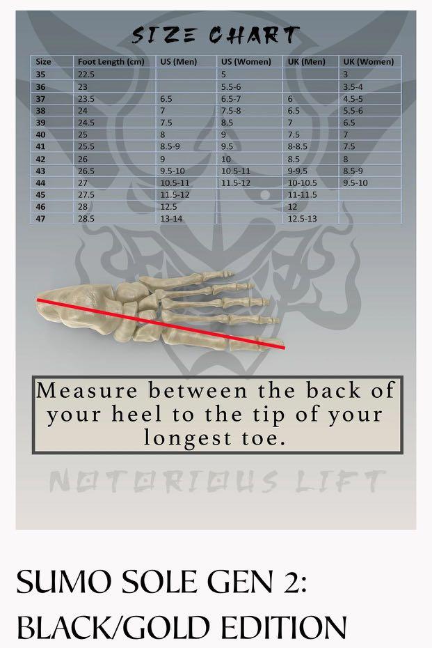 Notorious Lift Deadlift Slippers size EU42 Sports Equipment