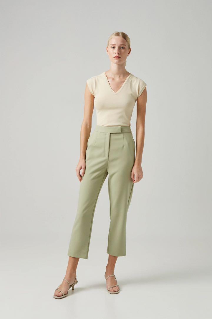 high waisted work pants