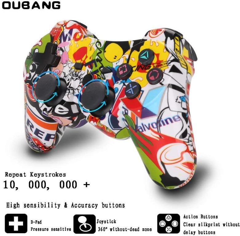 OUBANG Wireless Bluetooth Controller for Playstation 4 Gamepad