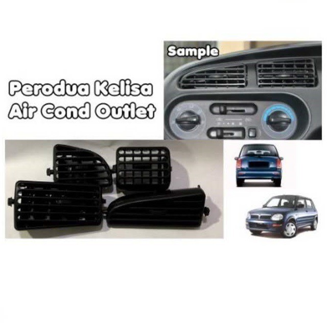 Perodua Kelisa Aircond Outlet Side Left Passenger 1pc Auto Accessories On Carousell
