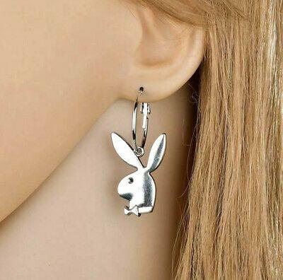Gold playboy earrings cheap
