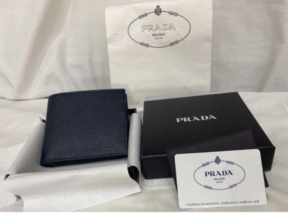 Prada wallet SAFFIANO BALTICO genuine (Category: Luxury Bags & Wallets) located in Quezon City. Submitted by psestocks (Listing ID 1117137378, Image 1). Description: Genuine Prada wallet Saffiano Baltico original / authentic product RFS: received as gift.
