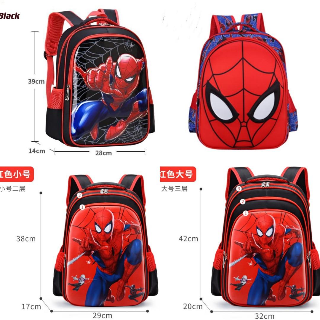 spiderman preschool backpack