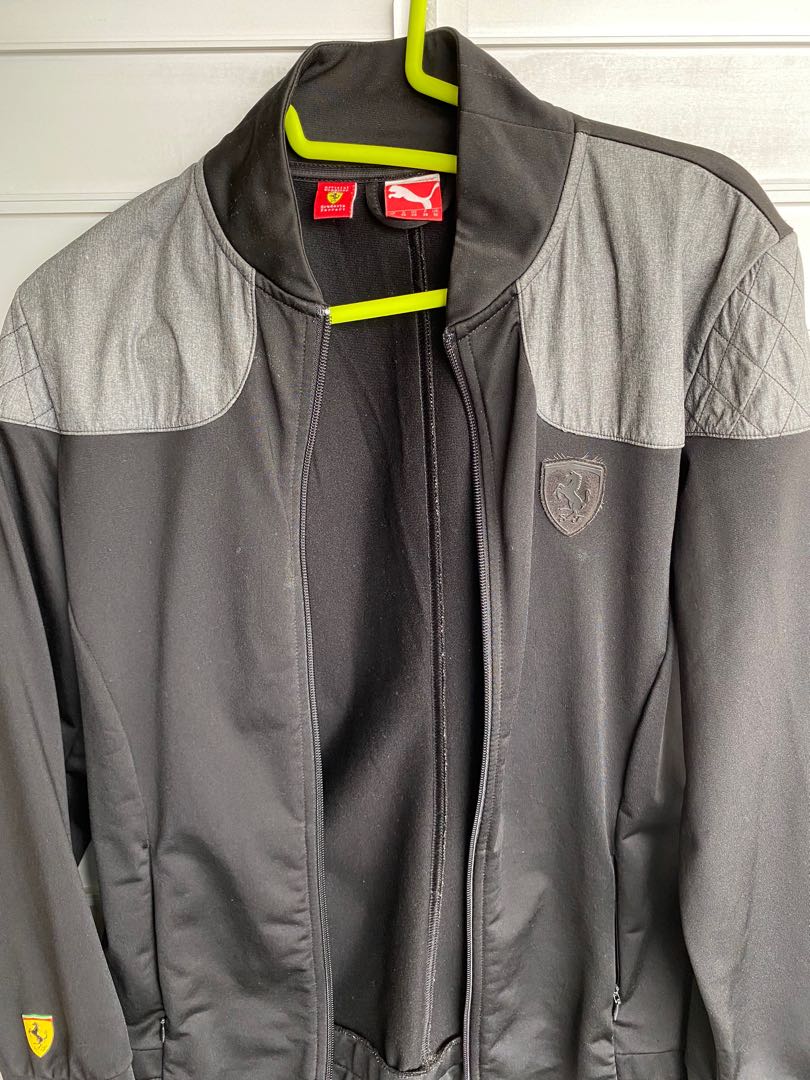 Puma ferrari jacket black on sale