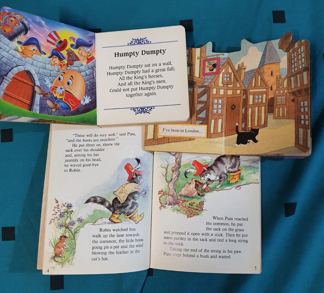 Puss In Boots , Pusey Cat, Nursery Rhymes, Hobbies & Toys, Books