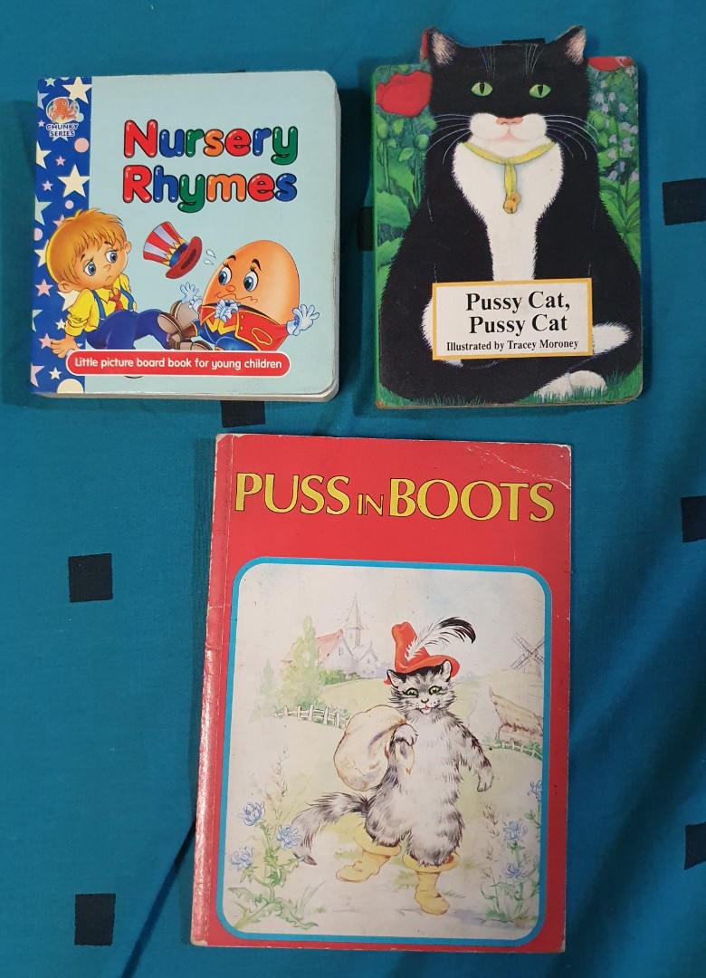 Puss In Boots , Pusey Cat, Nursery Rhymes, Hobbies & Toys, Books