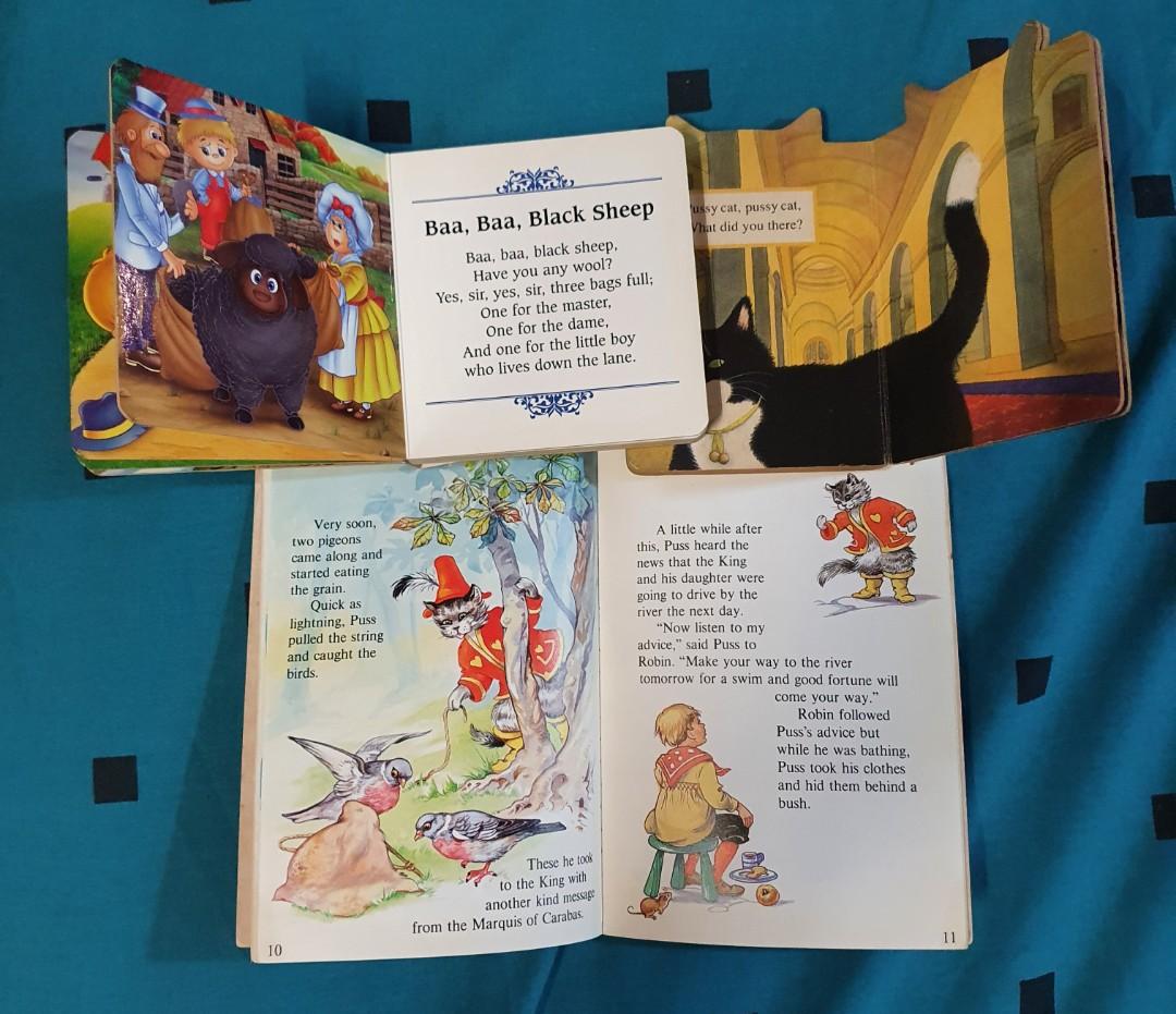 Puss In Boots , Pusey Cat, Nursery Rhymes, Hobbies & Toys, Books