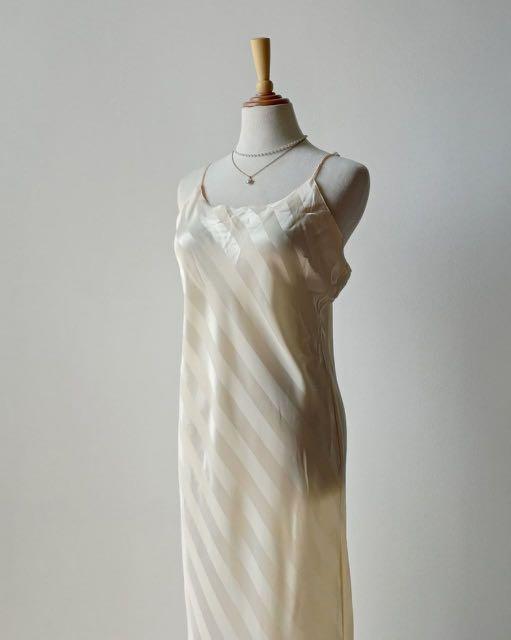 RARE Victoria's Secret Gold Label Long Dress, Women's Fashion ...